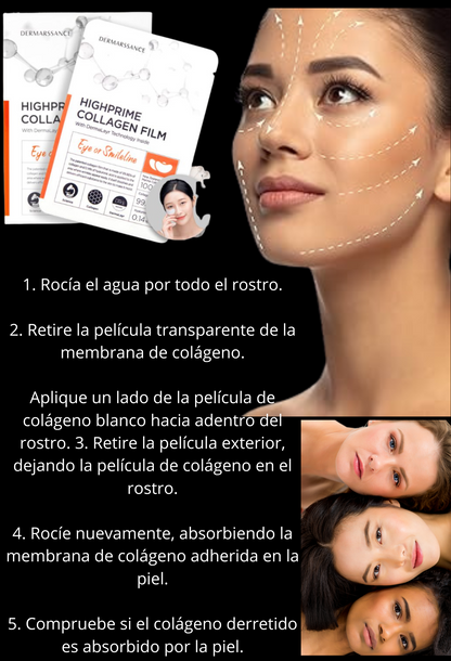 Collagen Film con Agua de Rosas – Hidratación, Rejuvenecimiento y Cuidado Facial | MisterTodo Perú - MisterTodo