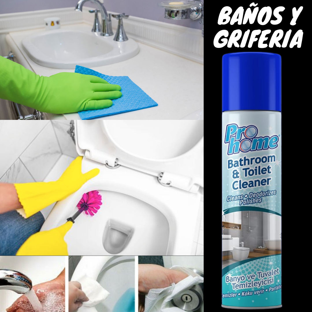 Pack Limpiadores Prohome x3 – Baños, Alfombras y Multisuperficies | Limpieza y Frescura Total | MisterTodo Perú - MisterTodo