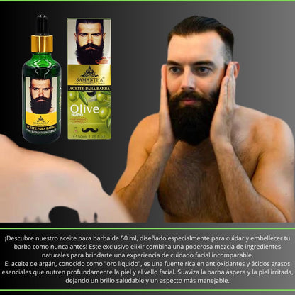 Aceite para Barba con Argán y Ricino – Nutrición, Suavidad y Crecimiento Natural | MisterTodo Perú - MisterTodo