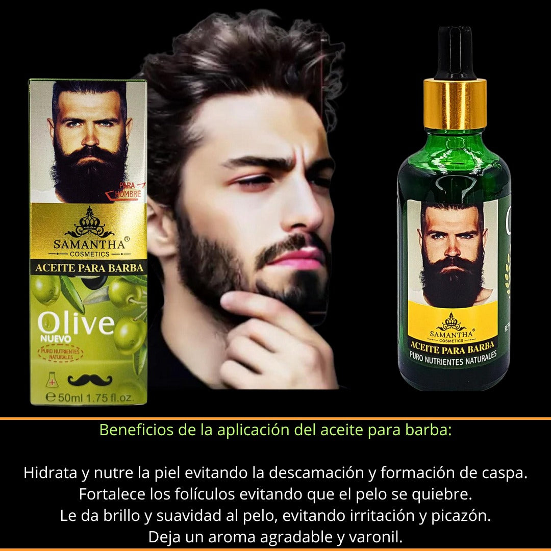 Aceite para Barba con Argán y Ricino – Nutrición, Suavidad y Crecimiento Natural | MisterTodo Perú - MisterTodo