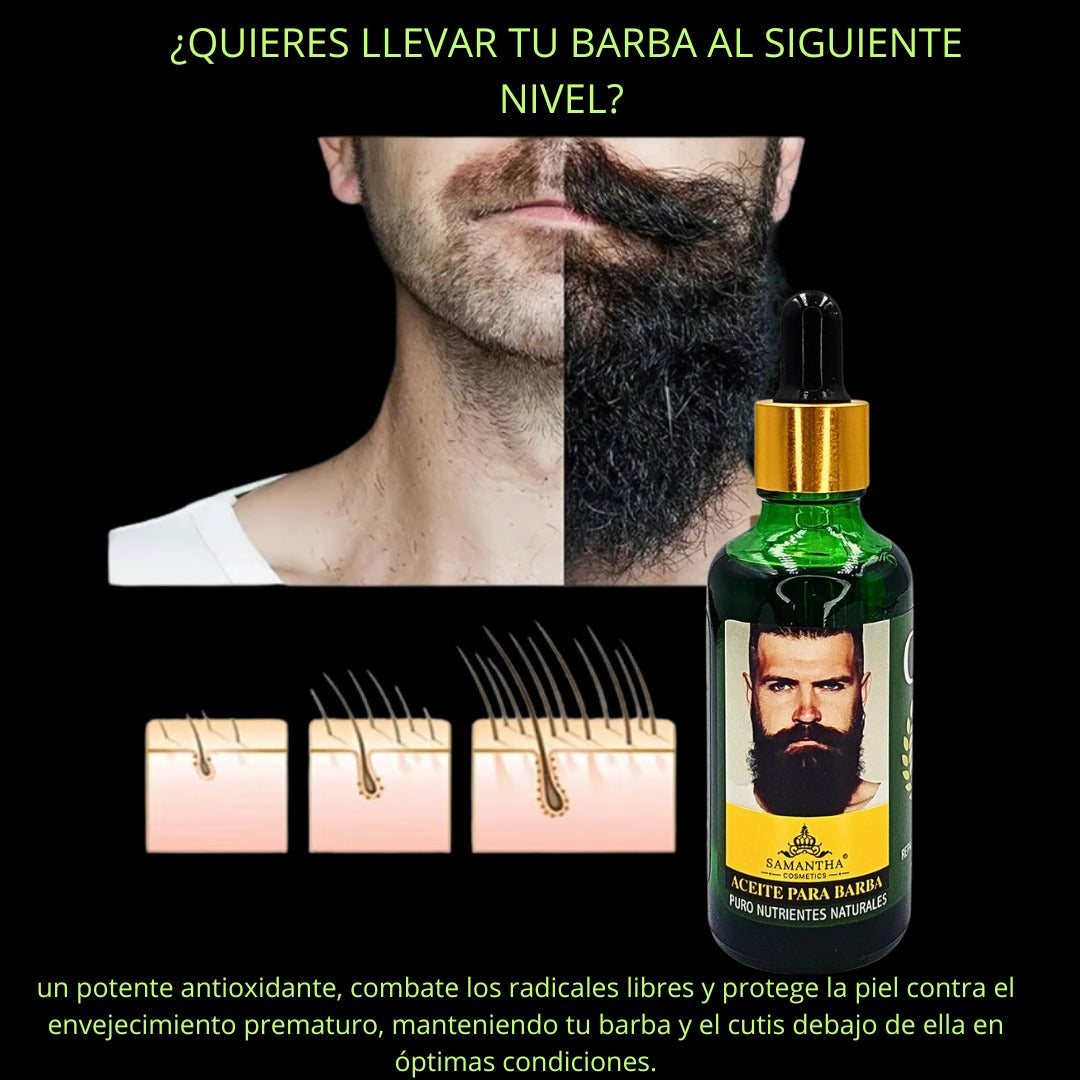 Aceite para Barba con Argán y Ricino – Nutrición, Suavidad y Crecimiento Natural | MisterTodo Perú - MisterTodo