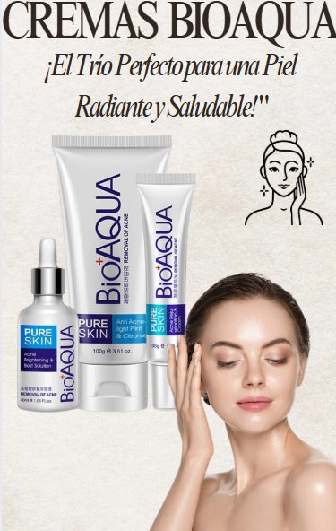 Cremas Bioaqua – El Trío Perfecto para una Piel Suave, Hidratada y Radiante | MisterTodo Perú - MisterTodo