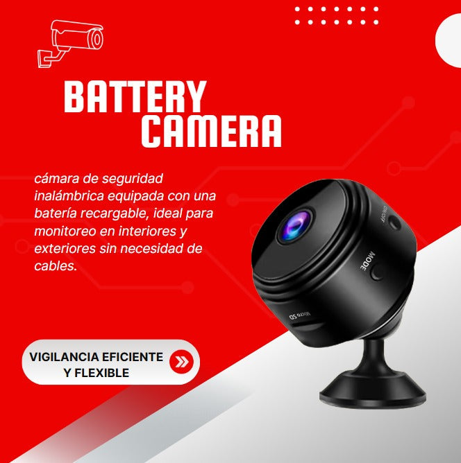 Cámara de Seguridad Inalámbrica con Batería Recargable – Monitorea tu Hogar Sin Límites | MisterTodo Perú - MisterTodo